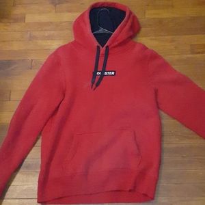 Red hoodie